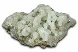Sparkly Prehnite Pseudomorph After Laumontite - India #342418-1